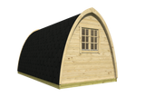 Camping POD 400 | 28 mm | vuren onbehandeld