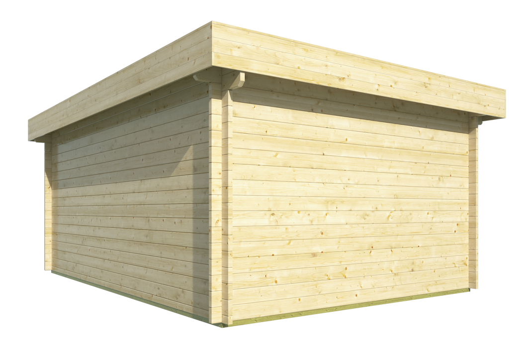 Garage Marketta | 44 mm | vuren onbehandeld