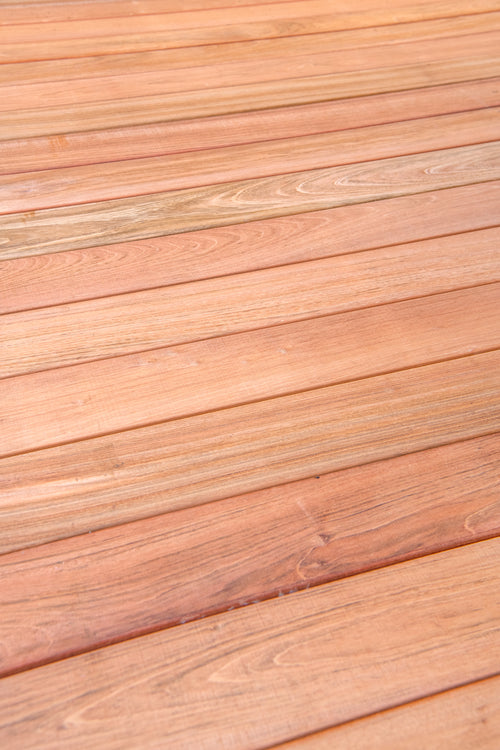Tatajuba hardhout vlonderplank 2,1 x 14,5 x 245 cm kunstmatig gedroogd, geschaafd, FAS