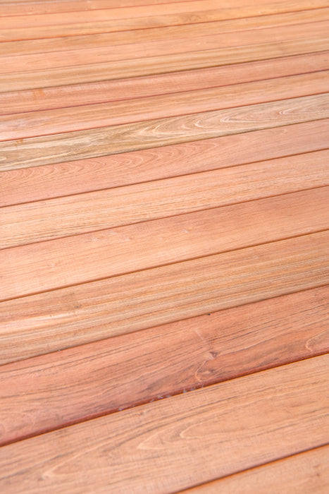 Tatajuba hardhout vlonderplank 2,1 x 14,5 x 365 cm kunstmatig gedroogd, geschaafd, FAS