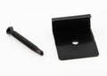 PuraFix vlonderplank beginclip RVS zwart voor blinde bevestiging - set 50 stuks