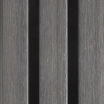 PuraTech 30 composiet triple profiel 3,3 x 17,0 x 290 cm, dark grey, fijne houtnerf