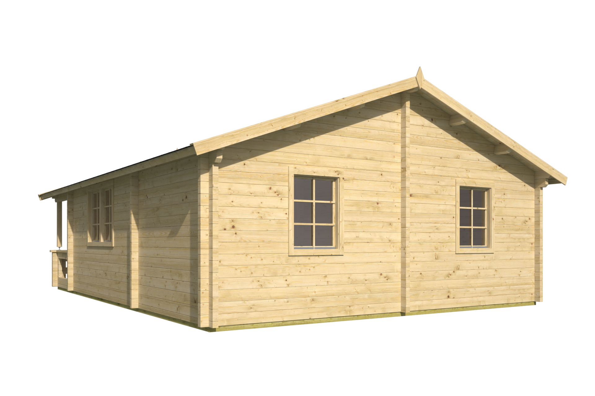 Blokhut - Tuinhuis Kay | 70 mm | vuren onbehandeld