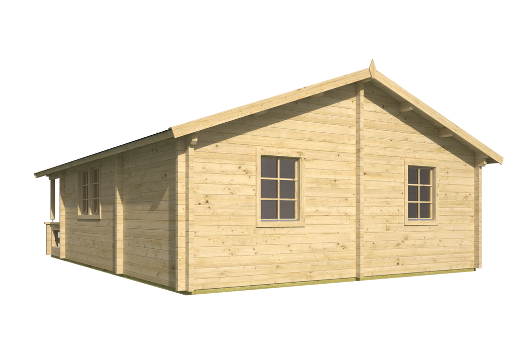 Blokhut - Tuinhuis Kay | 70 mm | vuren onbehandeld