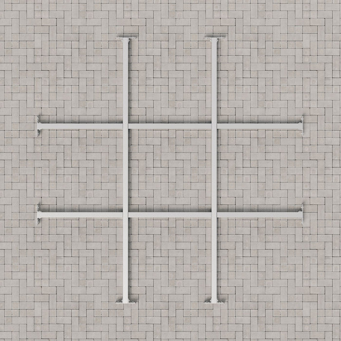 Aluminium onderconstructie SD6/FD6/PD6