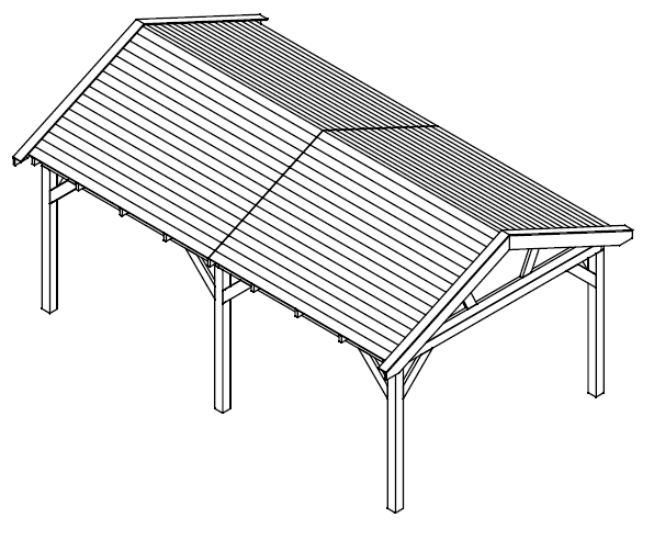 Hamar XL, Uitbreidingsset Douglas Gedroogd