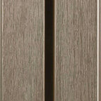 PuraTech 55 composiet dubbel profiel 3,3 x 17,0 x 290 cm, light grey, fijne houtnerf