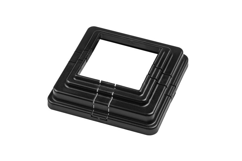 PuraFence aluminium afdekkap 7,5 x 7,5 cm t.b.v. voet schuttingpaal 192 cm