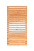 Rhombusscherm Kaprun, douglas, RVS-geschroefd, 90 x 180 cm