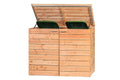 Containerberging onbehandeld douglas Dubbel B150xD86xH118 cm