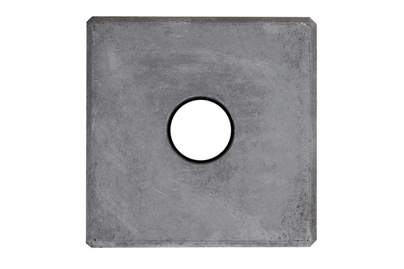 Betonsokkel Antraciet 14,0 x 14,0 x 20,0 cm Gat Ø40 mm