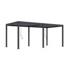 Tuindeco Advance  line vrijstaande aluminium overkapping 300 x 600 x 255 cm antraciet