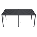 Tuindeco Advance  line vrijstaande aluminium overkapping 300 x 600 x 255 cm antraciet
