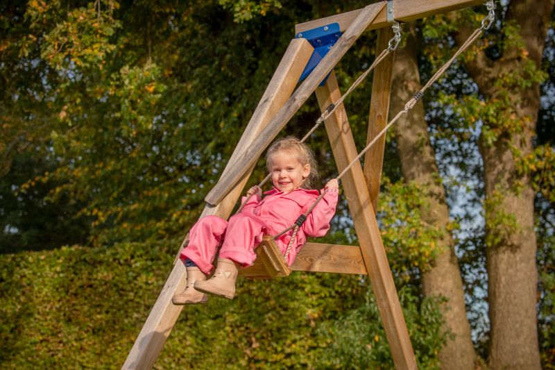 Schommel Freeswing, geschaafd grenen
