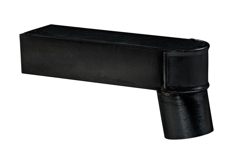 HWA Connector voor stadsdoorvoer | 60 mm | Zwart gecoat