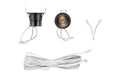 Plafond spots, set van 2 stuks (incl. kabels en splitter)