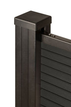 PuraFence Royal composiet plank 2,0 x 16,1 x 182 cm, ebony black
