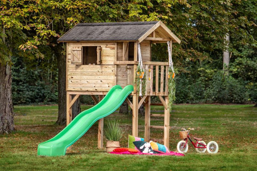 Waveglijbaan kunststof 265 cm appel-groen
