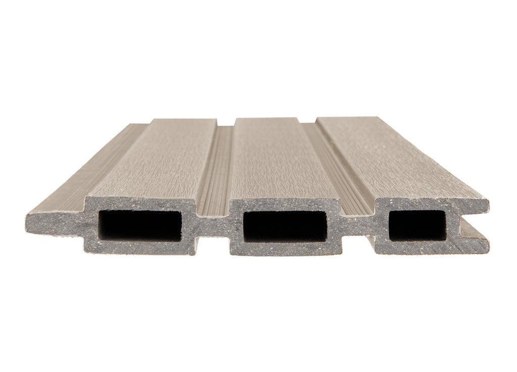 PuraFence Royal composiet plank 2,0 x 16,1 x 182 cm, light grey