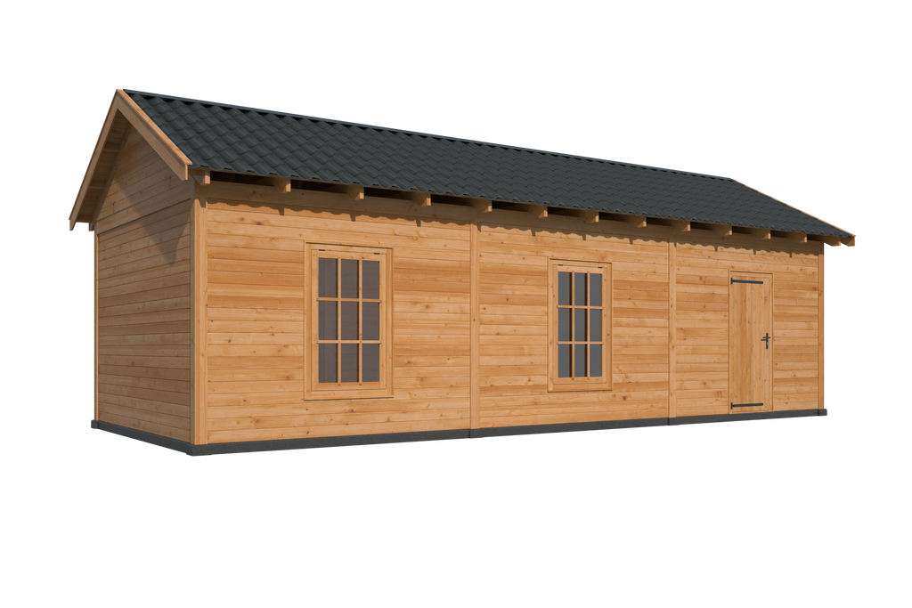 Hamar XL, Type 8 Douglas Gedroogd Potdekselplank blank