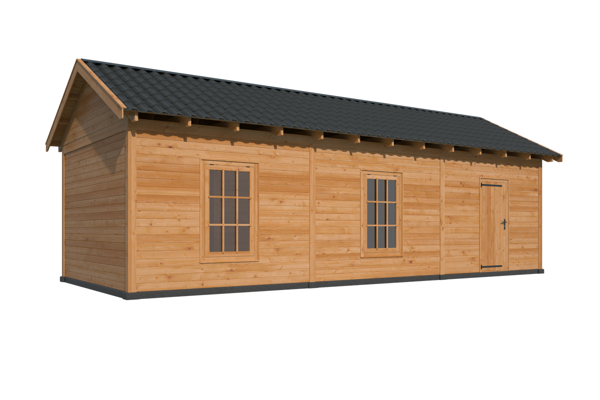 Hamar XL, Type 8 Douglas Gedroogd Potdekselplank blank