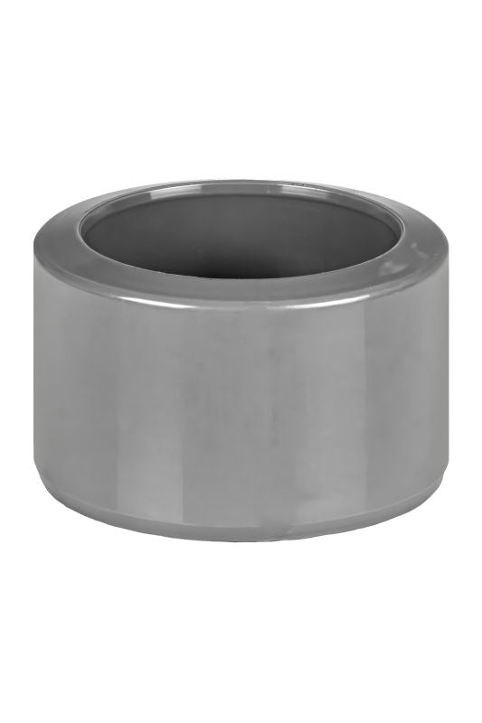 HWA verloopring, pvc, grijs, 80 x 60 mm