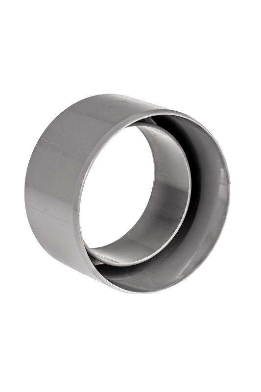 HWA verloopring, pvc, grijs, 80 x 60 mm