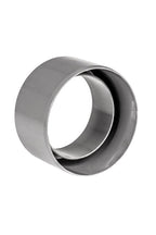 HWA verloopring, pvc, grijs, 80 x 60 mm