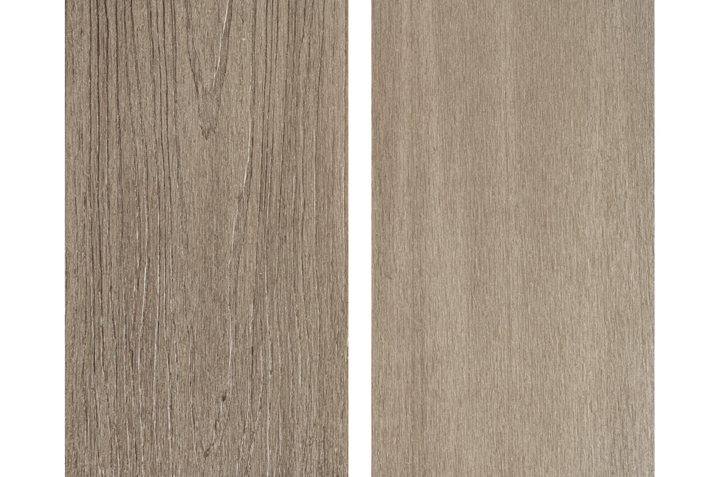 PuraShield composiet vlonderplank 2,3 x 13,8 x 500 cm, light grey, semi-massief, fijne houtnerf, clip systeem