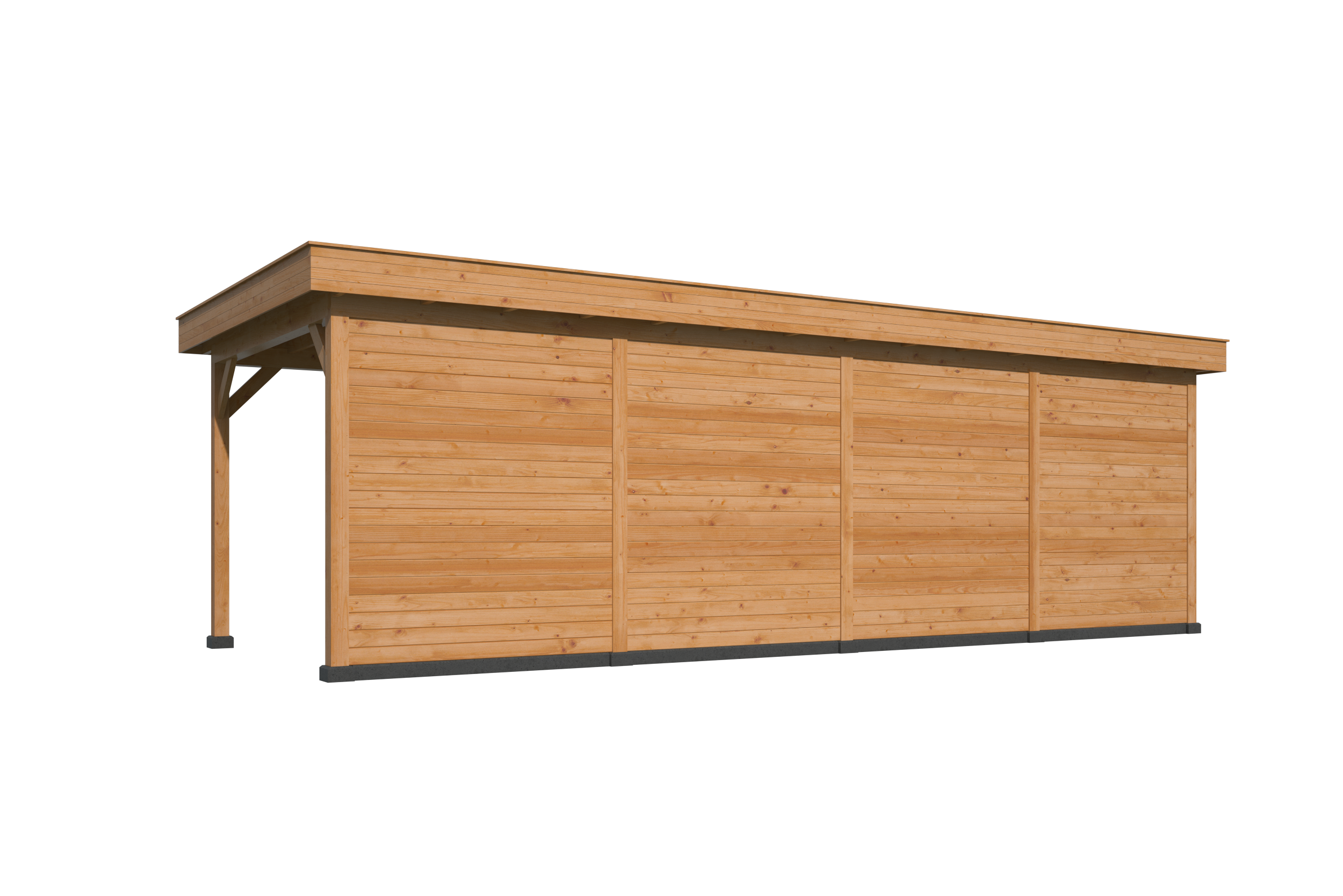 Oslo L type 11 douglas gedroogd potdekselplank blank