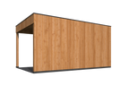 KubeLine + luifel 380 x 590 cm, onbehandeld