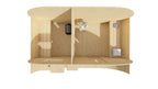 Sauna Oval | 38 mm | onbehandeld