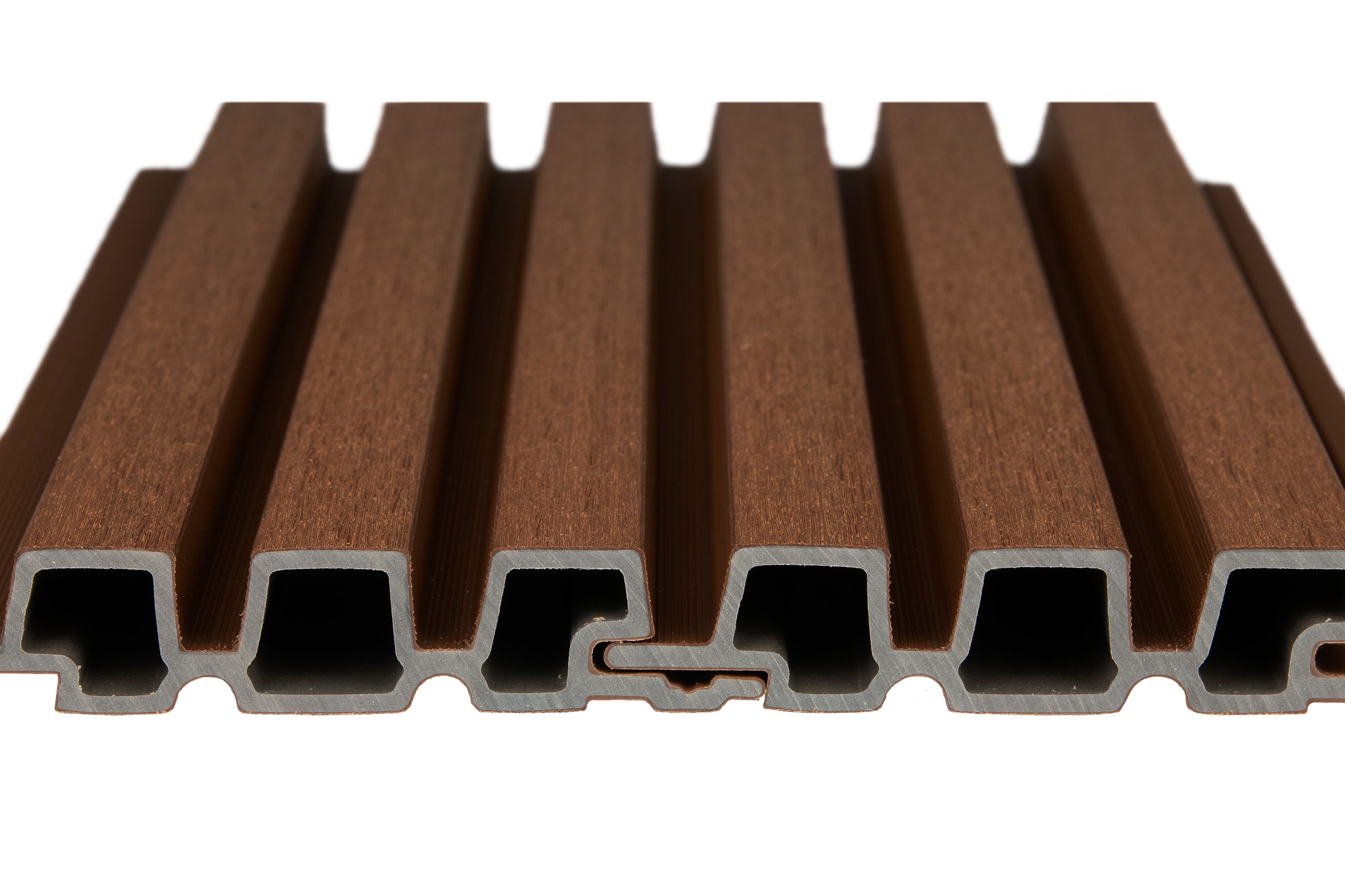 PuraTech 30 composiet triple profiel 3,3 x 17,0 x 290 cm, ipé, fijne houtnerf