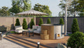 Hottub Deluxe ø200 cm Thermowood