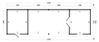 Hamar XL, Type 12 Douglas Gedroogd Potdekselplank blank