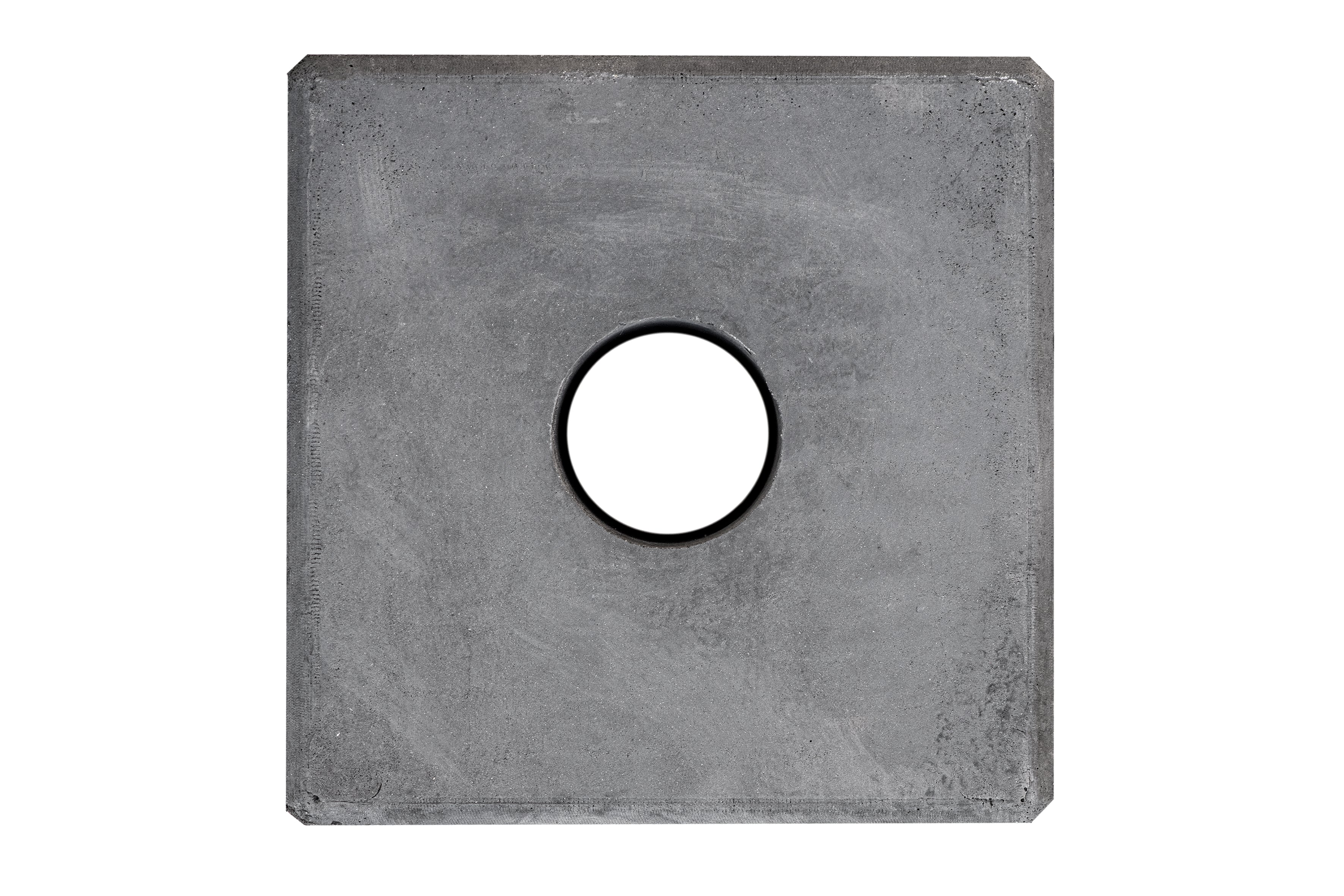 Betonsokkel Antraciet 14,0 x 14,0 x 20,0 cm Gat Ø40 mm