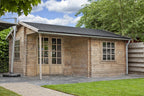 Blokhut - Tuinhuis Johan | 34 mm | vuren Red Class Wood geïmpregneerd