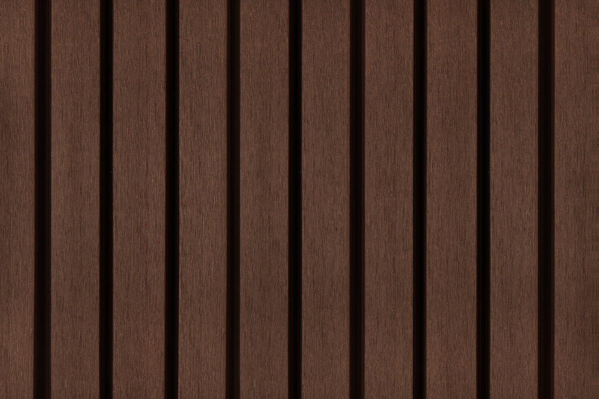 PuraTech 55 composiet dubbel profiel 3,3 x 17,0 x 290 cm, ipé, fijne houtnerf