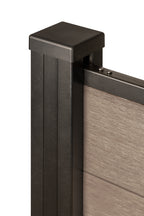 PuraFence Classic composiet plank 2,0 x 16,1 x 182 cm, light grey