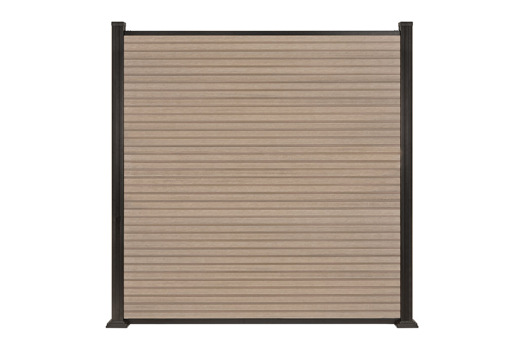 PuraFence Royal composiet plank 2,0 x 16,1 x 182 cm, light grey