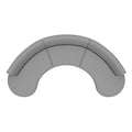 Bubalou Bended Sofa 8-zits kleur Steel