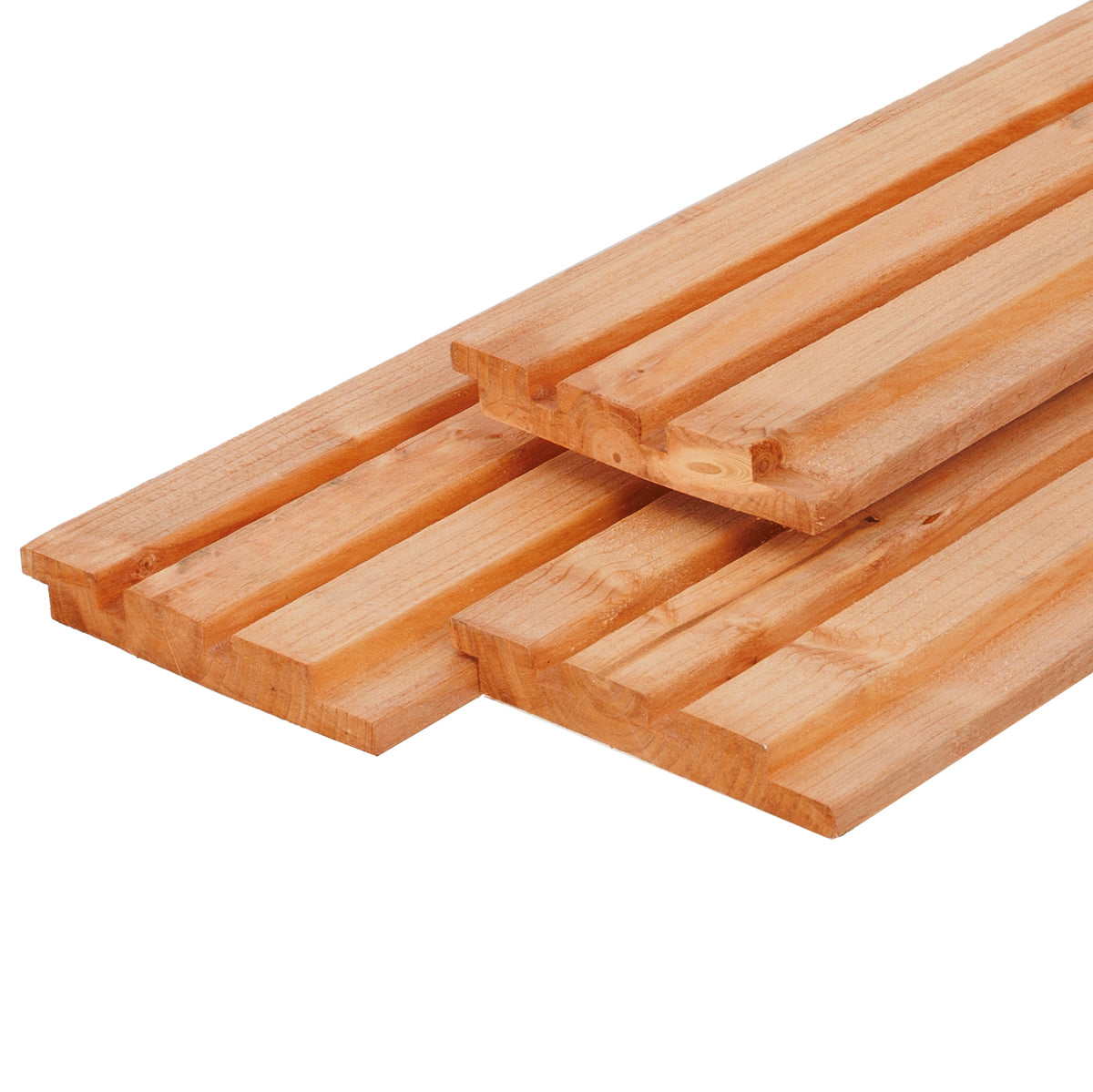 Red Class Wood ME vuren triple profiel 2,2 x 14,0 x 360 cm, gedroogd, geïmpregneerd, geschaafd