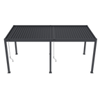 Tuindeco Advance  line vrijstaande aluminium overkapping 300 x 600 x 255 cm antraciet