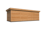 Oslo L type 12 douglas gedroogd potdekselplank blank