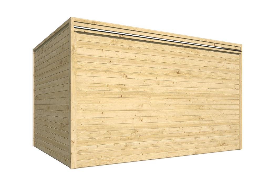 Blokhut - Tuinhuis Rico | 28 mm | vuren Red Class Wood geïmpregneerd