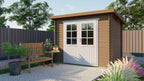 Blokhut - Tuinhuis Kris | 28 mm | vuren Red Class Wood geïmpregneerd
