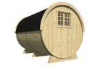 Campingbarrel | 28/42 mm | vuren onbehandeld