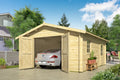 Garage Rydell | 58 mm | vuren honinggeel geïmpregneerd