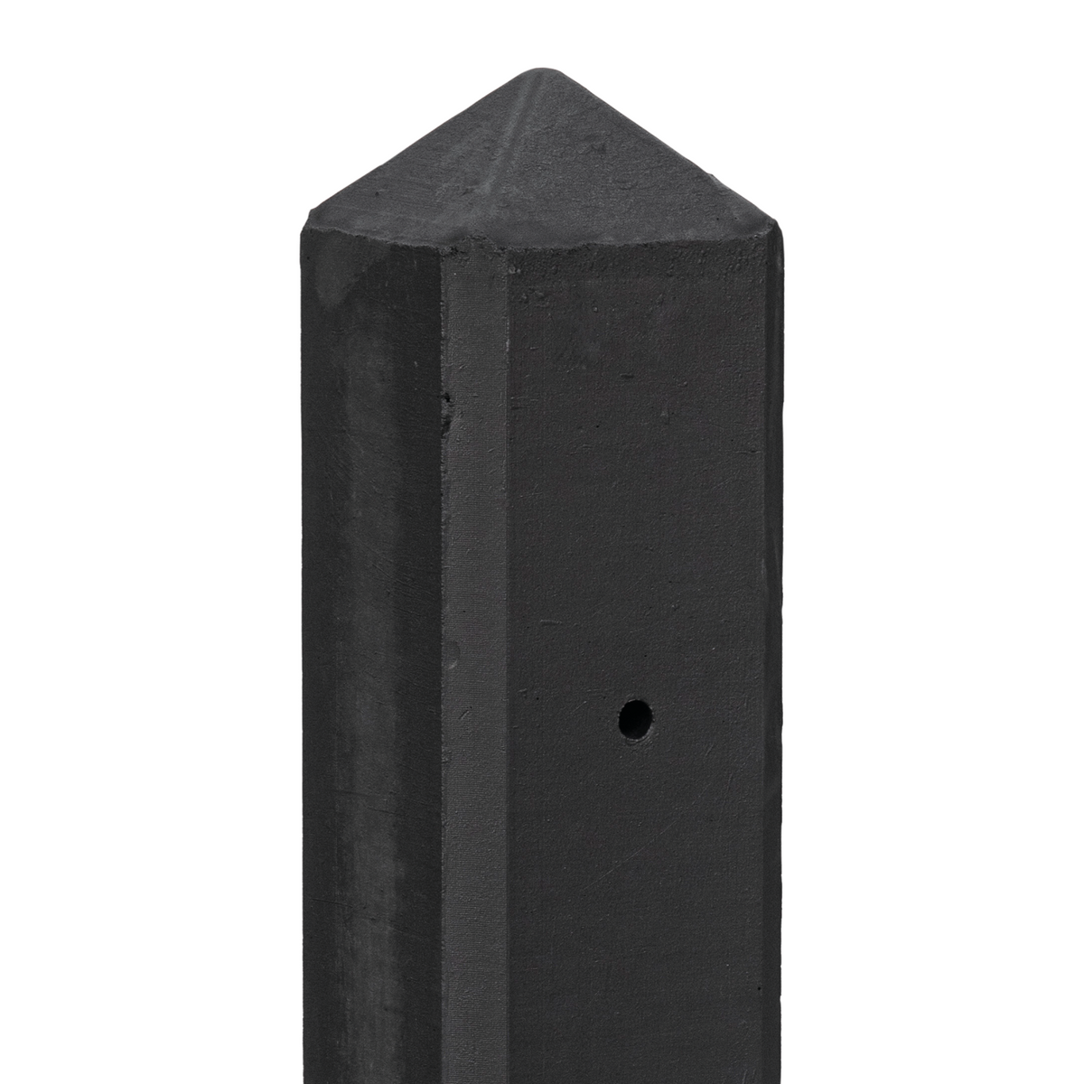 Berton©-paal Schelde antraciet gecoat diamantkop 85 x 85 x 180 cm Hoekmodel