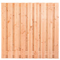 Tuinscherm Innsbruck, douglas, RVS-geschroefd, 19-planks (17+2) 180 x 180 cm